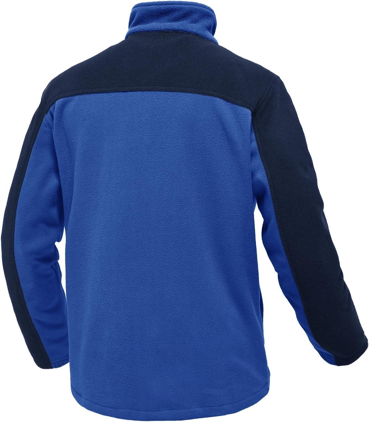 imageTBMPOY Mens Fleece Jackets Lightweight FullZip Fall Jacket Warm Winter Coats Outdoor Hiking with PocketsA6royal BlueNavy