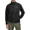 imageTBMPOY Mens Fleece Jackets Lightweight FullZip Fall Jacket Warm Winter Coats Outdoor Hiking with PocketsA1black