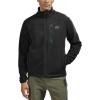imageTBMPOY Mens Fleece Jackets Lightweight FullZip Fall Jacket Warm Winter Coats Outdoor Hiking with PocketsA1black