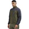 imageTBMPOY Mens Fleece Jackets Lightweight FullZip Fall Jacket Warm Winter Coats Outdoor Hiking with PocketsA2army GreenGray
