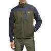 imageTBMPOY Mens Fleece Jackets Lightweight FullZip Fall Jacket Warm Winter Coats Outdoor Hiking with PocketsA2army GreenGray