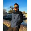 imageTBMPOY Mens Fleece Jackets Lightweight FullZip Fall Jacket Warm Winter Coats Outdoor Hiking with PocketsA3greyBlack