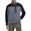 imageTBMPOY Mens Fleece Jackets Lightweight FullZip Fall Jacket Warm Winter Coats Outdoor Hiking with PocketsA3greyBlack