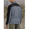 imageTBMPOY Mens Fleece Jackets Lightweight FullZip Fall Jacket Warm Winter Coats Outdoor Hiking with PocketsA3greyBlack