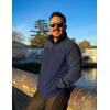 imageTBMPOY Mens Fleece Jackets Lightweight FullZip Fall Jacket Warm Winter Coats Outdoor Hiking with PocketsA4navyGray