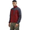 imageTBMPOY Mens Fleece Jackets Lightweight FullZip Fall Jacket Warm Winter Coats Outdoor Hiking with PocketsA5wine RedGray
