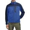 imageTBMPOY Mens Fleece Jackets Lightweight FullZip Fall Jacket Warm Winter Coats Outdoor Hiking with PocketsA6royal BlueNavy