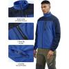 imageTBMPOY Mens Fleece Jackets Lightweight FullZip Fall Jacket Warm Winter Coats Outdoor Hiking with PocketsA6royal BlueNavy