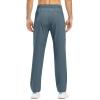 imageTBMPOY Mens Lightweight Hiking Travel Pants Breathable Athletic Fishing Active Joggers Zipper PocketsA16stone Blue