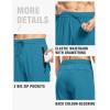 imageTBMPOY Mens Lightweight Hiking Travel Pants Breathable Athletic Fishing Active Joggers Zipper PocketsA19indigo