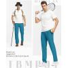 imageTBMPOY Mens Lightweight Hiking Travel Pants Breathable Athletic Fishing Active Joggers Zipper PocketsA19indigo