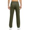 imageTBMPOY Mens Lightweight Hiking Travel Pants Breathable Athletic Fishing Active Joggers Zipper PocketsA8green