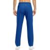 imageTBMPOY Mens Lightweight Hiking Travel Pants Breathable Athletic Fishing Active Joggers Zipper PocketsB9royal Blue