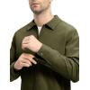 imageTBMPOY Mens Lightweight Jackets Casual Windbreaker Stylish Light Fall Spring Golf Work Dress BusinessArmy Green