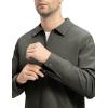 imageTBMPOY Mens Lightweight Jackets Casual Windbreaker Stylish Light Fall Spring Golf Work Dress BusinessCharcoal Gray