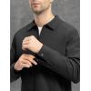 imageTBMPOY Mens Lightweight Jackets Casual Windbreaker Stylish Light Fall Spring Golf Work Dress BusinessCharcoal Gray
