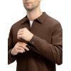 imageTBMPOY Mens Lightweight Jackets Casual Windbreaker Stylish Light Fall Spring Golf Work Dress BusinessCoffee