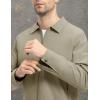 imageTBMPOY Mens Lightweight Jackets Casual Windbreaker Stylish Light Fall Spring Golf Work Dress BusinessKhaki
