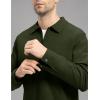 imageTBMPOY Mens Lightweight Jackets Casual Windbreaker Stylish Light Fall Spring Golf Work Dress BusinessPine Green