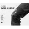 imageTBMPOY Mens Snow Ski Hiking Pants Waterproof Winter Fleece Lined Pants Camping Skiing Ice Fishing Pants with BeltA1thick Dark Grey