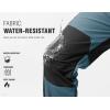 imageTBMPOY Mens Snow Ski Hiking Pants Waterproof Winter Fleece Lined Pants Camping Skiing Ice Fishing Pants with BeltA1thick Stone Blue