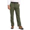 imageTBMPOY Mens Snow Ski Hiking Pants Waterproof Winter Fleece Lined Pants Camping Skiing Ice Fishing Pants with BeltA2thick Armygreen