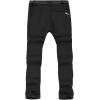 imageTBMPOY Mens Snow Ski Hiking Pants Waterproof Winter Fleece Lined Pants Camping Skiing Ice Fishing Pants with BeltA2thick Black