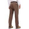 imageTBMPOY Mens Snow Ski Hiking Pants Waterproof Winter Fleece Lined Pants Camping Skiing Ice Fishing Pants with BeltA2thick Brown