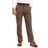 imageTBMPOY Mens Snow Ski Hiking Pants Waterproof Winter Fleece Lined Pants Camping Skiing Ice Fishing Pants with BeltA2thick Brown