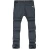 imageTBMPOY Mens Snow Ski Hiking Pants Waterproof Winter Fleece Lined Pants Camping Skiing Ice Fishing Pants with BeltA2thick Grey