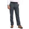 imageTBMPOY Mens Snow Ski Hiking Pants Waterproof Winter Fleece Lined Pants Camping Skiing Ice Fishing Pants with BeltA2thick Grey