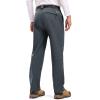 imageTBMPOY Mens Snow Ski Hiking Pants Waterproof Winter Fleece Lined Pants Camping Skiing Ice Fishing Pants with BeltA2thick Grey