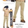 imageTBMPOY Mens Snow Ski Hiking Pants Waterproof Winter Fleece Lined Pants Camping Skiing Ice Fishing Pants with BeltA2thick Light Khaki