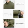 imageTBMPOY Mens Winter Lightweight Bomber Jackets Water Resistant Fall Casual Windbreakers Quilted Full Zip Windproof Work CoatsGreen