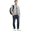 imageTBMPOY Mens Winter Lightweight Bomber Jackets Water Resistant Fall Casual Windbreakers Quilted Full Zip Windproof Work CoatsLight Grey