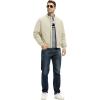 imageTBMPOY Mens Winter Lightweight Bomber Jackets Water Resistant Fall Casual Windbreakers Quilted Full Zip Windproof Work CoatsLight Khaki