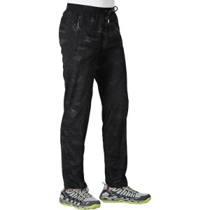imageTBMPOY Mens Lightweight Hiking Travel Pants Breathable Athletic Fishing Active Joggers Zipper PocketsA6camo