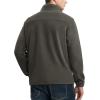 imageTBMPOY Mens Fleece Jackets Lightweight FullZip Fall Jacket Outdoor Hiking Warm Winter Coats with PocketsGray