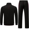imageTBMPOY Mens Fleece Lined Tracksuits Sweatsuits 2 Piece Sets Winter Jogging Track Sweat Suits Thermal Casual OutfitsBlackWine