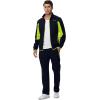 imageTBMPOY Mens Fleece Lined Tracksuits Sweatsuits 2 Piece Sets Winter Jogging Track Sweat Suits Thermal Casual OutfitsNavyFluorescent