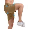 imageTBMPOY Mens Hiking Shorts 7quot Quick Dry Lightweight Cargo Fishing Shorts with Zipper Pockets Elastic Waist Drawstring WalkingKhaki
