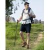 imageTBMPOY Mens Hiking Shorts 7quot Quick Dry Lightweight Cargo Fishing Shorts with Zipper Pockets Elastic Waist Drawstring WalkingNavy