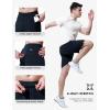 imageTBMPOY Mens Hiking Shorts 7quot Quick Dry Lightweight Cargo Fishing Shorts with Zipper Pockets Elastic Waist Drawstring WalkingNavy