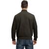 imageTBMPOY Mens Lightweight Cotton Jackets Golf Full Zip Windbreaker Spring Fall Stylish Casual Jackets Work bomberBrown