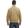 imageTBMPOY Mens Lightweight Cotton Jackets Golf Full Zip Windbreaker Spring Fall Stylish Casual Jackets Work bomberDark Khaki