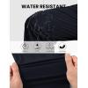 imageTBMPOY Mens Lightweight Hiking Pants Quick Dry 4 Pockets Stretch Water Resistant Travel Fishing Convertible Zip Cargo JoggerNavy