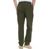 imageTBMPOY Mens Lightweight Hiking Pants with Belt 5 Zip Pockets Waterproof QuickDry Travel Fishing Work Outdoor PantsA8thin Green
