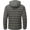 imageTBMPOY Mens Lightweight Puffer Jackets Detachable Hood WaterResistant Casual Winter Coat Hooded Insulated for Travel SkiDark Grey