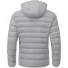 imageTBMPOY Mens Lightweight Puffer Jackets Detachable Hood WaterResistant Casual Winter Coat Hooded Insulated for Travel SkiLight Grey