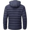 imageTBMPOY Mens Lightweight Puffer Jackets Detachable Hood WaterResistant Casual Winter Coat Hooded Insulated for Travel SkiNavy